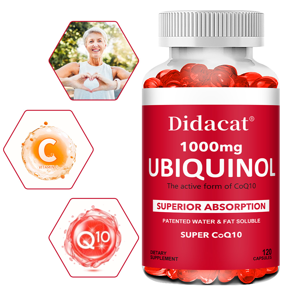 Coq10 Ubiquinol Softgel - Ubiquinol CoQ10 1000mg Softgels, Active Form,