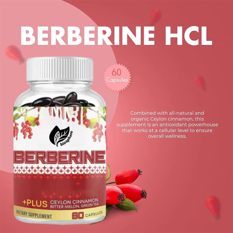 Berberine HCL 1200mg, Containi - Berberine Hcl Capsule recension och pris
