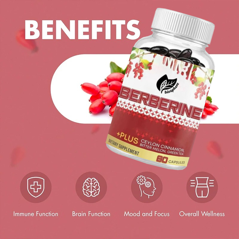 Berberine HCL 1200mg, Containi - Berberine Hcl Capsule recension och pris