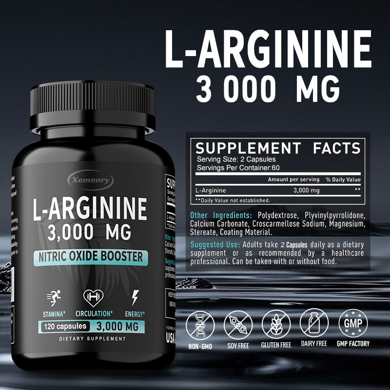 L-Arginine - Supports Muscle G - Pre Workout Supplement recension och pris