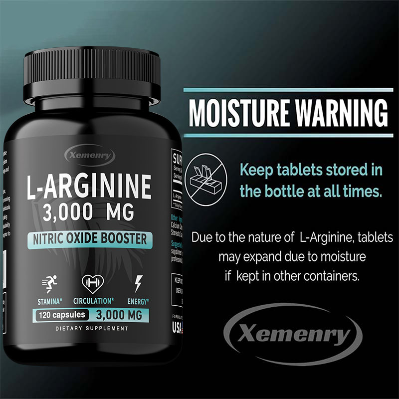 L-Arginine - Supports Muscle G - Pre Workout Supplement recension och pris