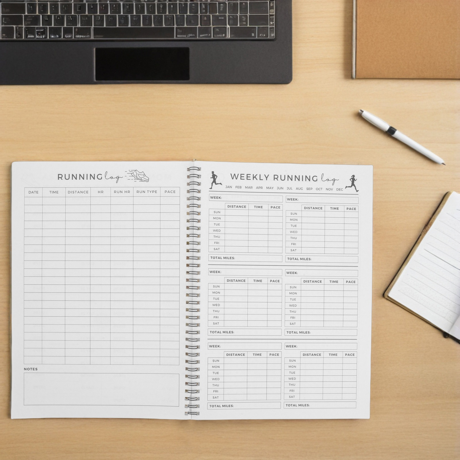 Premium Fitness Planning Noteb - Nutrition Fitness Gym recension och pris