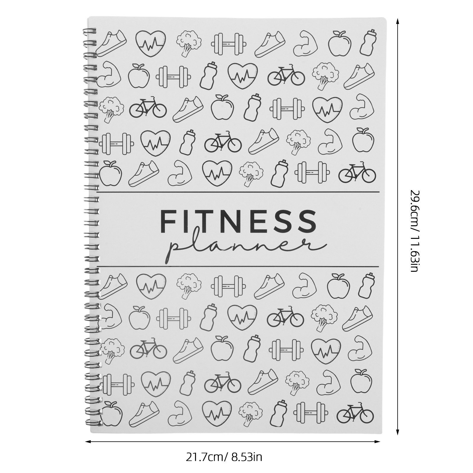 Premium Fitness Planning Noteb - Nutrition Fitness Gym recension och pris