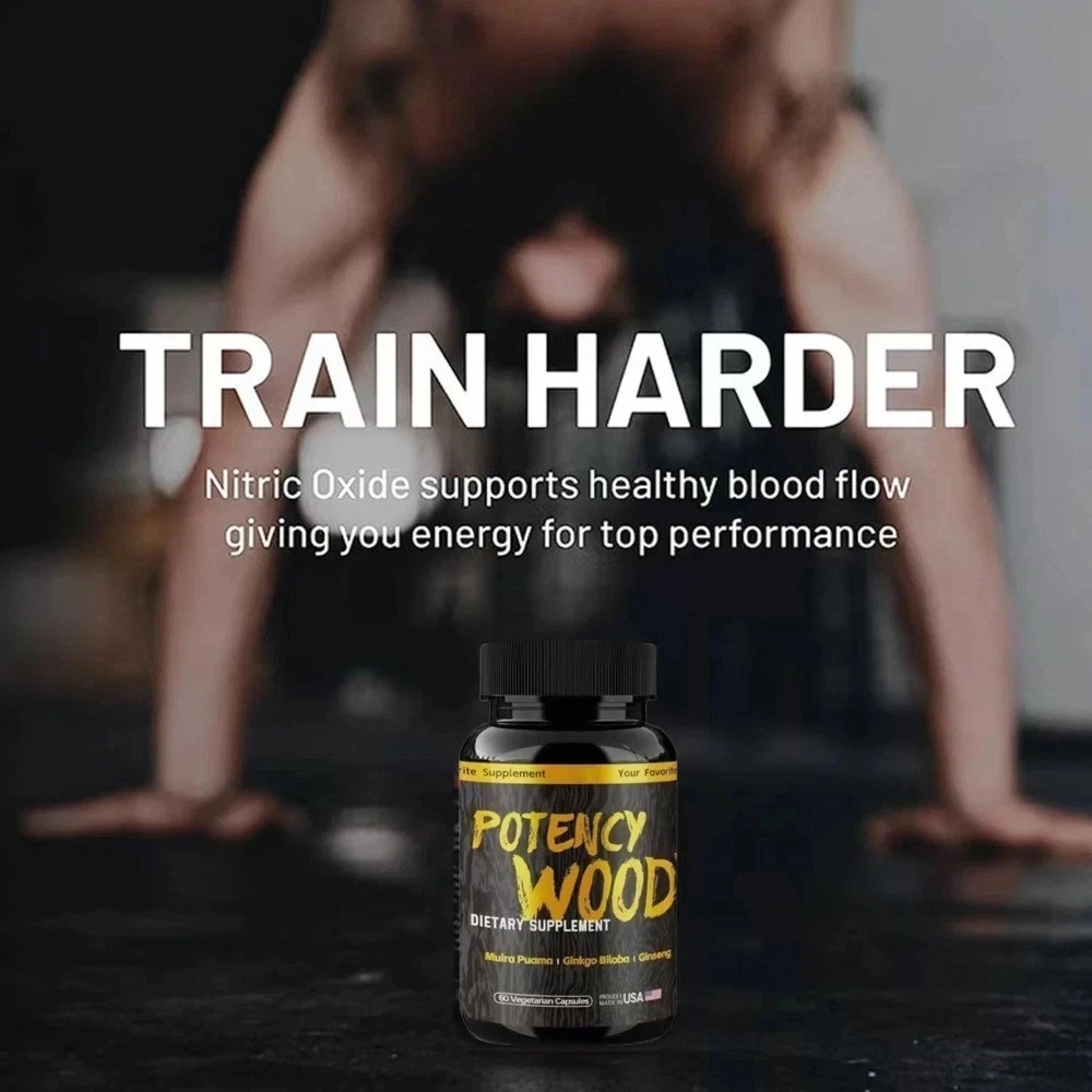 Potency Wood Herbal Supplement - Pre Workout Supplement recension och pris