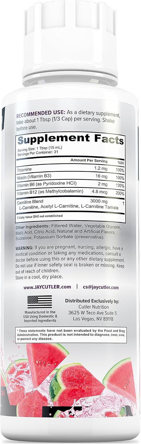 Cutler Nutrition Liquid L-Carn - L-Carnitine Liquid recension och pris