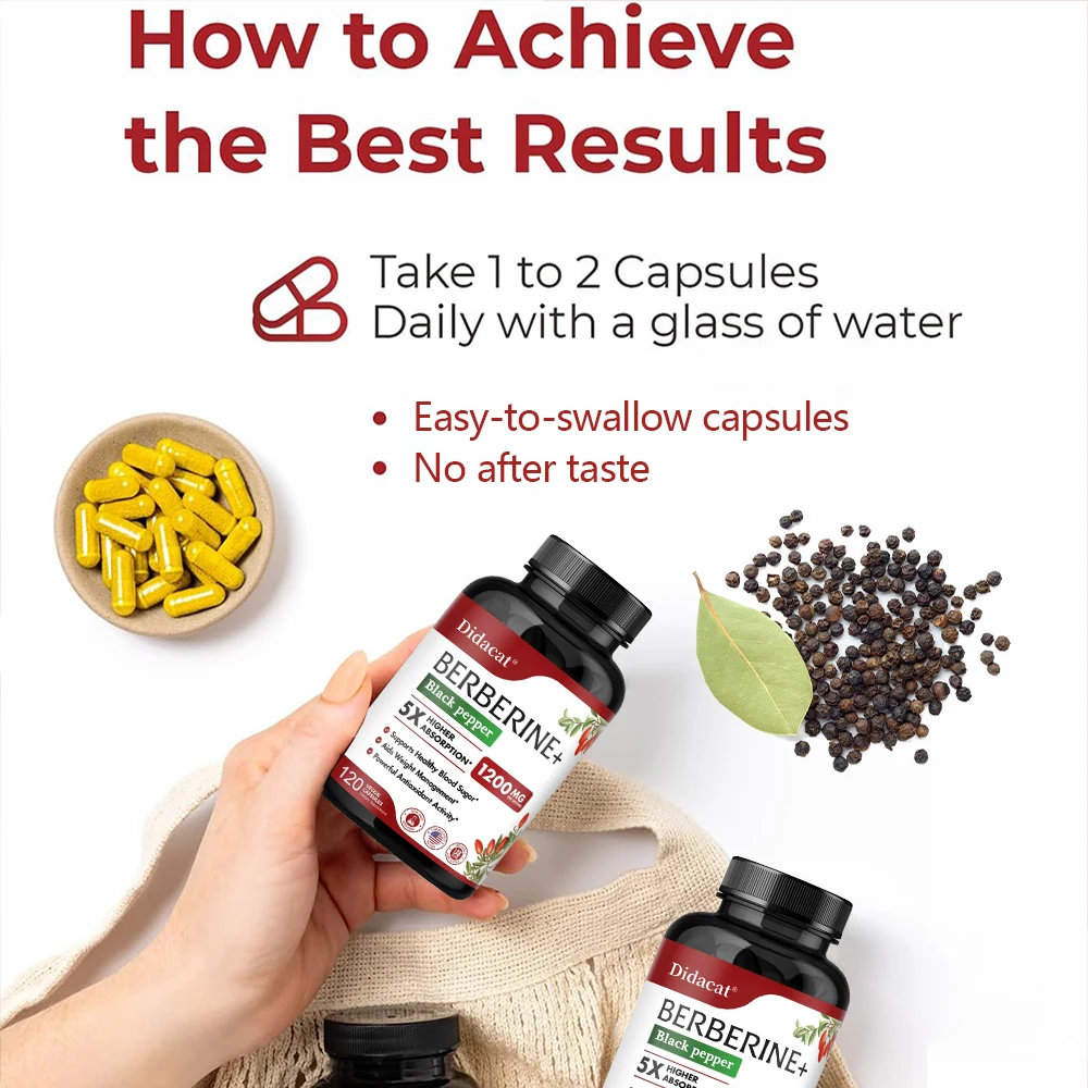 Berberine HCl Supplement - for - Berberine Hcl Capsule recension och pris