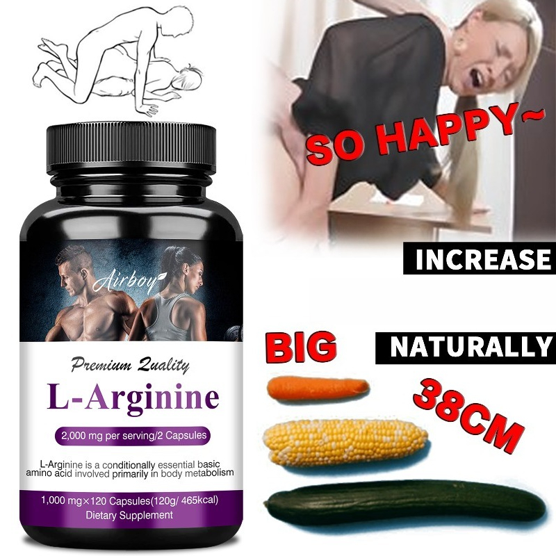 Men's L Arginine Capsules Supp - Pre Workout Supplement recension och pris