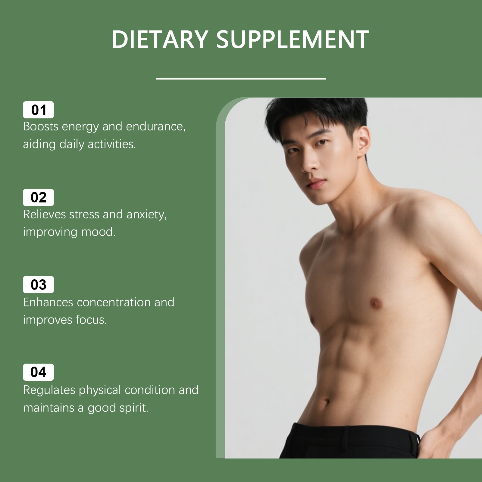 DOCTEAT Men's Health Capsules  - Nutrition Fitness Health recension och pris