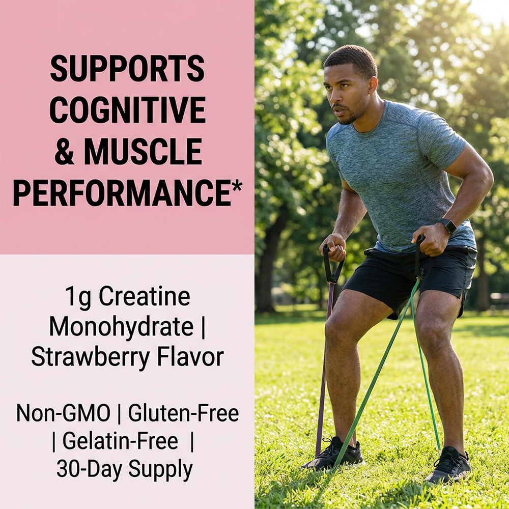 Creatine Gummies, Pre & Post W - Pre Workout Supplement recension och pris