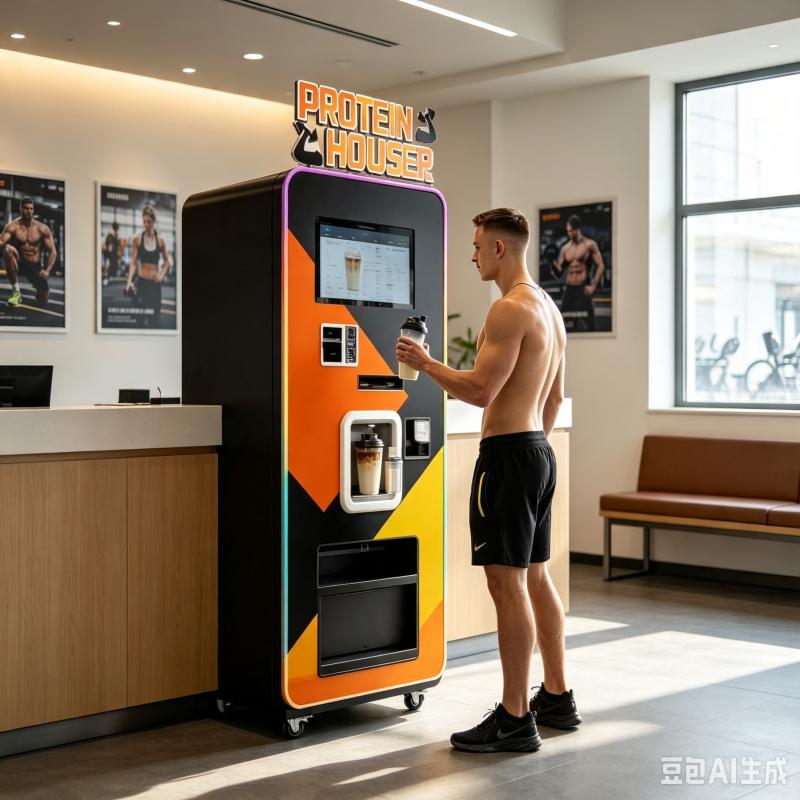Automatic Protein Shake Vendin - Nutrition Fitness Center recension och pris
