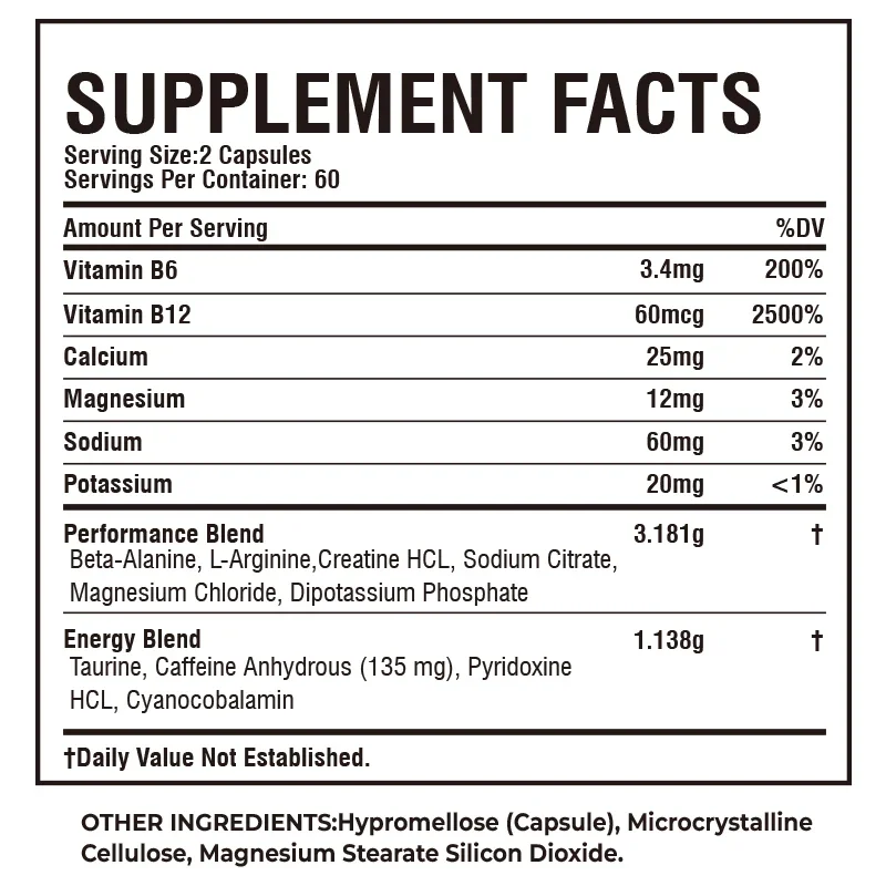 Sport Pre Workout Supplement - - Pre Workout Supplement recension och pris