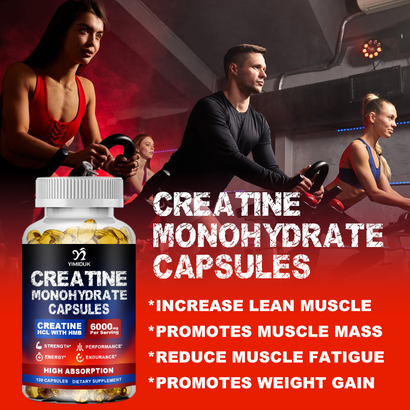 Creatine Monohydrate Capsules, - Pre Workout Supplement recension och pris