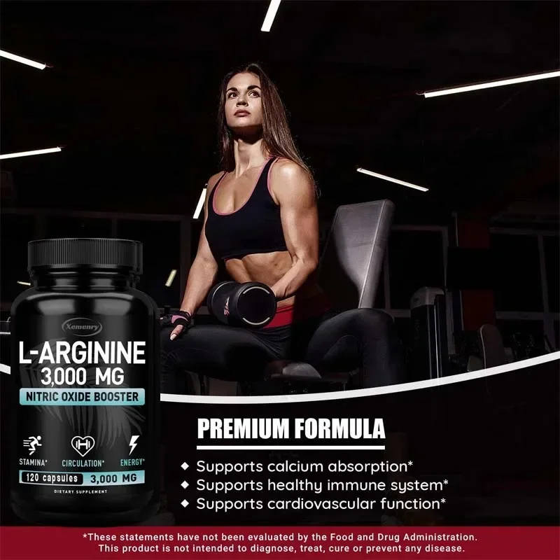 L-Arginine Supplement Boost En - Pre Workout Supplement recension och pris