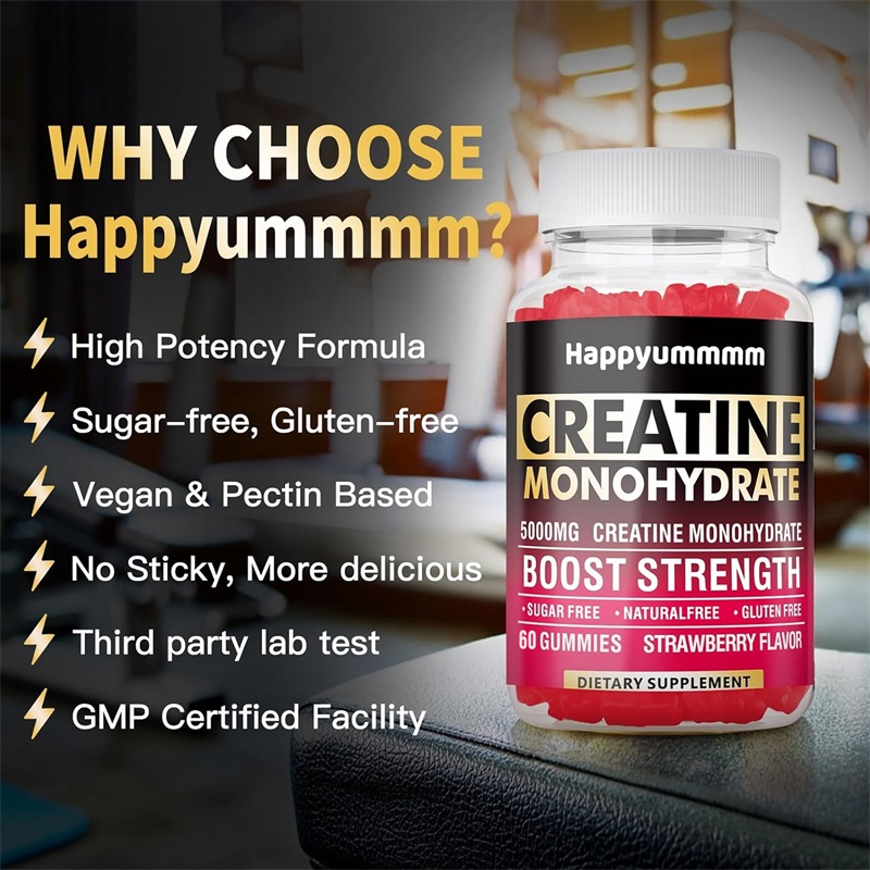 Creatine Monohydrate Gummies f - Pre Workout Supplement recension och pris
