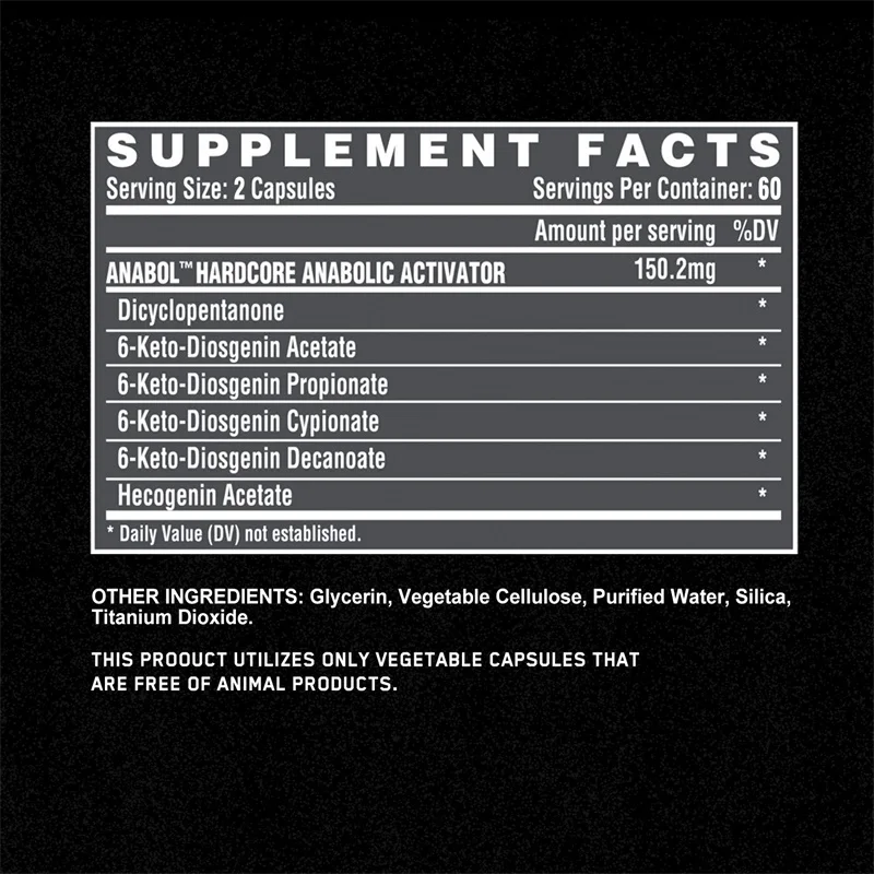 Anabol Hardcore Supplement - H - Pre Workout Supplement recension och pris