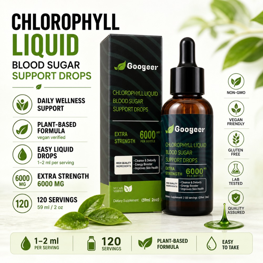 Googeer Chlorophyll Liquid Dro - L-Carnitine Liquid recension och pris
